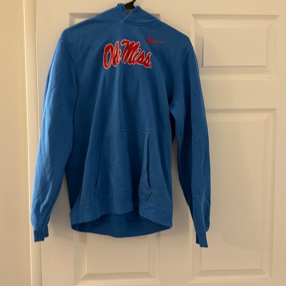Men’s used Ole Miss Nike Hoodie Medium